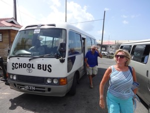 School bus moonlighting