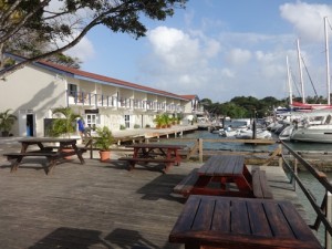 Marina from the beach bar