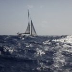 Well reefed in the big seas