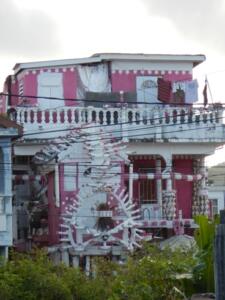 Curious house on Dominica