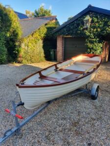 Pretty little 12-foot dinghy soon to be 'Tender To Hejira'