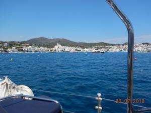 Cadaques from the mooring